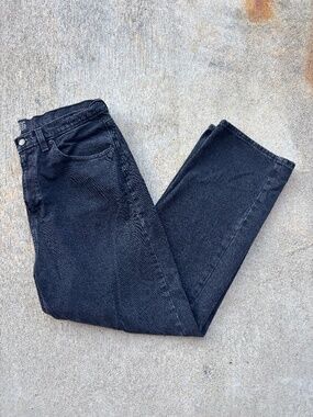 Black BDG Straight Leg Baggy Jeans